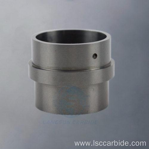 Tungsten carbide bushings for rotary shaft protection